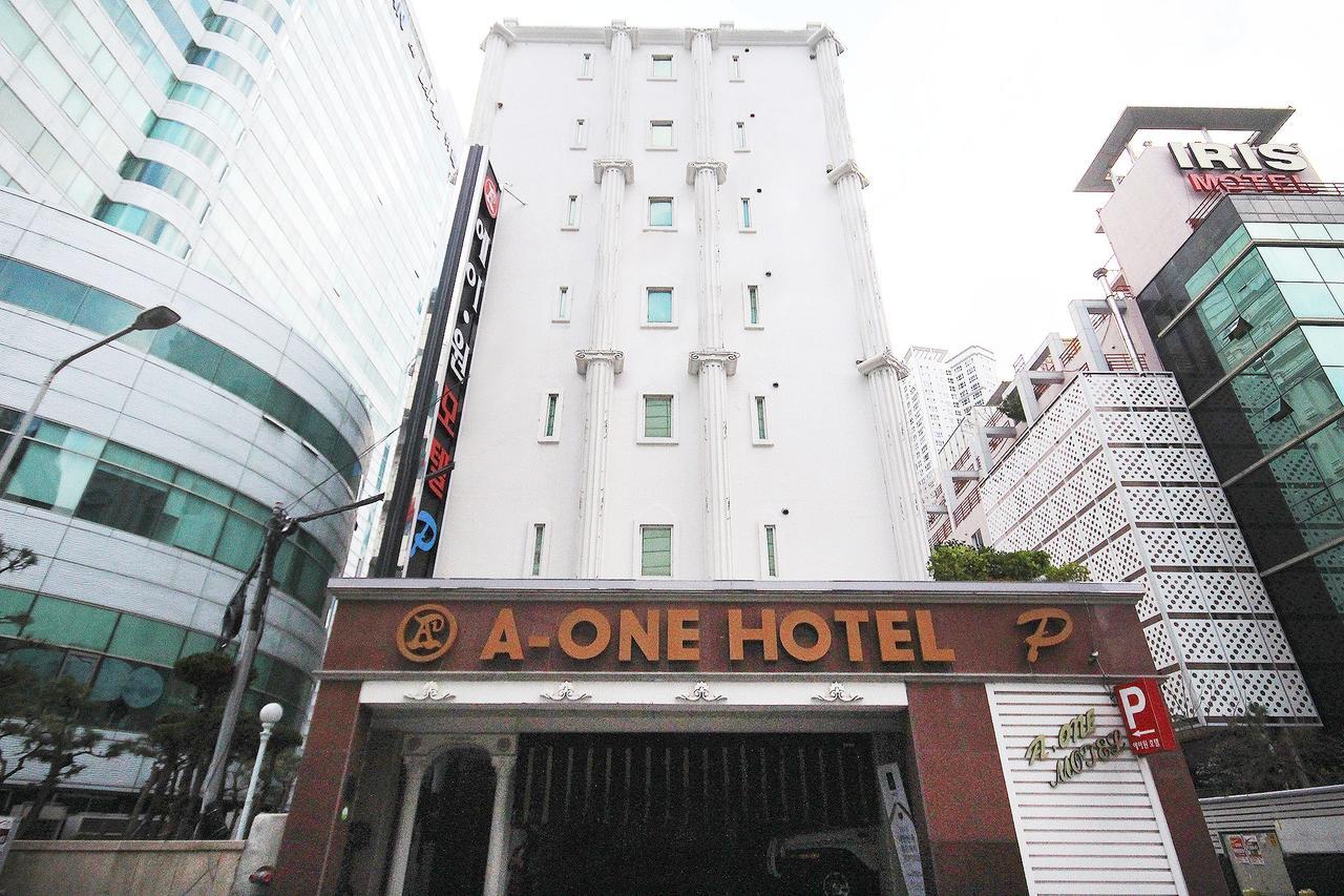 Haeundae Aone Hotel Busan Exterior foto