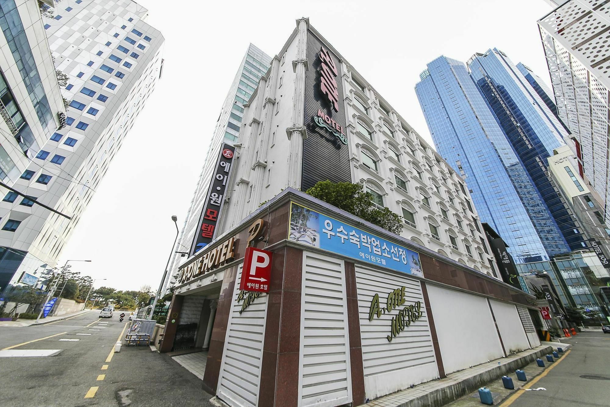 Haeundae Aone Hotel Busan Exterior foto